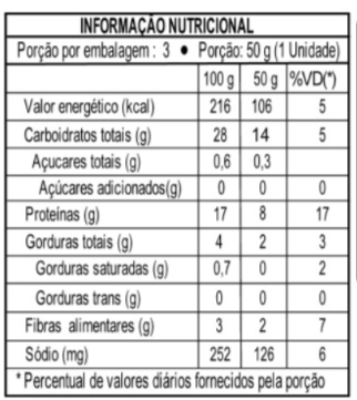 Quibe de Quinoa com carne - 150G
