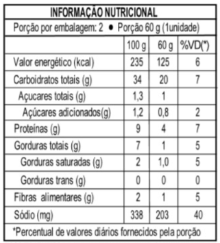 Pastel de Forno com Frango - 120 g