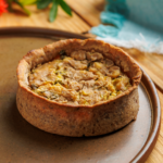 Quiche de Alho Poró e Tofu