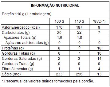 Pizza Portuguesa - 110 g