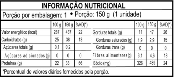 Torta de Frango 150 g