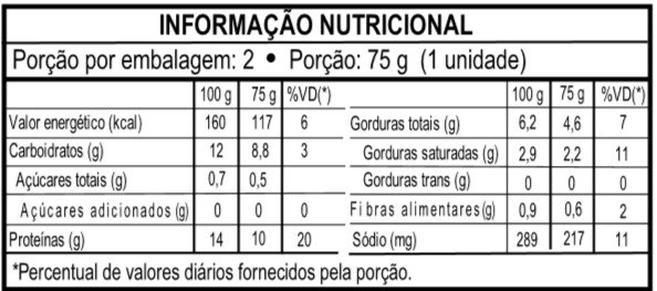 Croquete de Frango com Queijo - 150 g