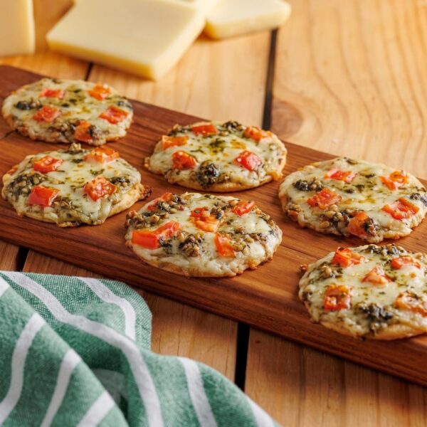 Mini Pizza Marguerita ao Pesto 180g (6 un)
